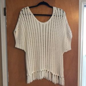 American Eagle oversized poncho